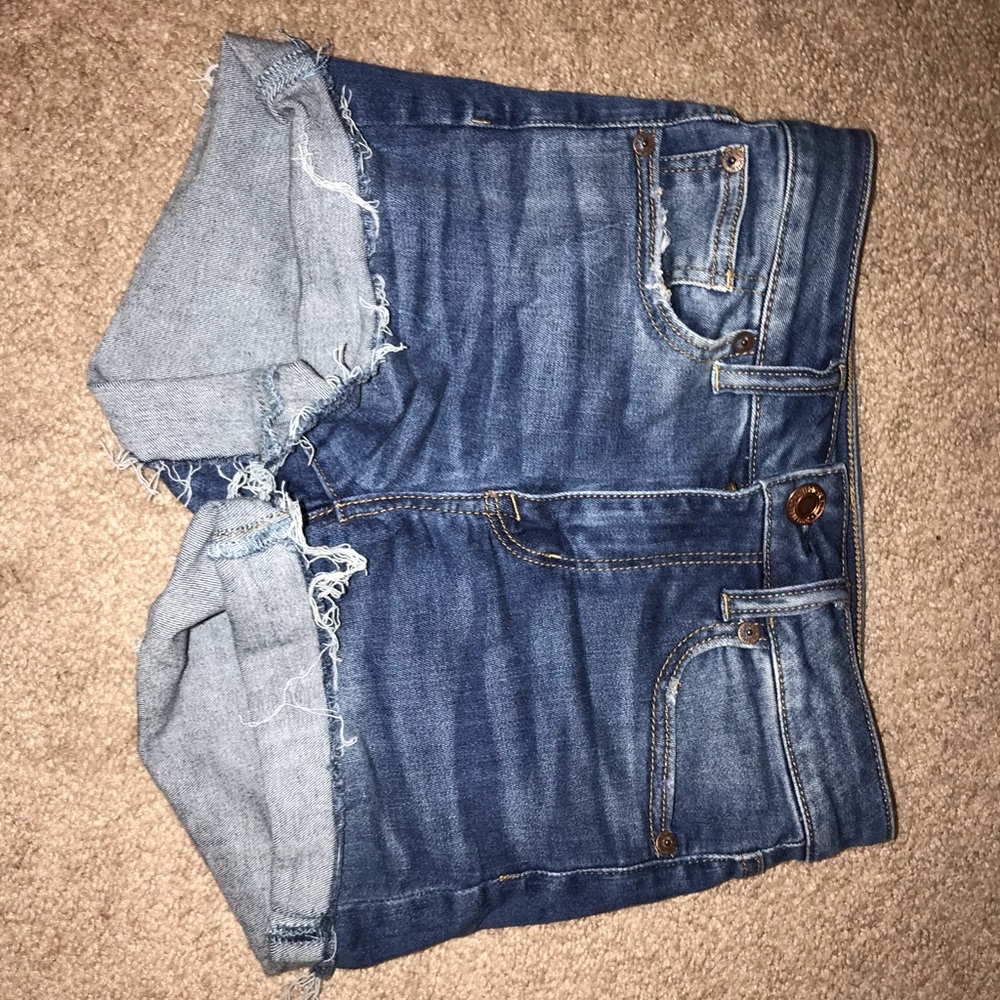 American Eagle Jean Shorts size 0